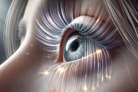 Эффект невесомости: Как потеря пигмента в ресницах стирает следы усталости и омолаживает лицо