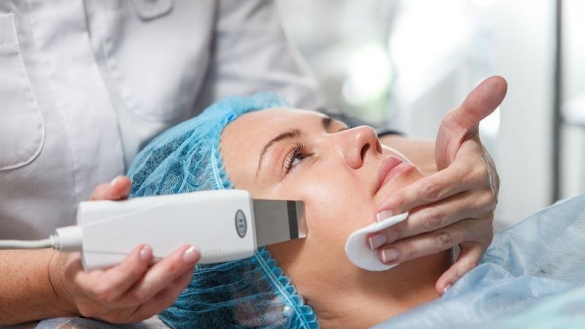Ультразвуковая чистка лица