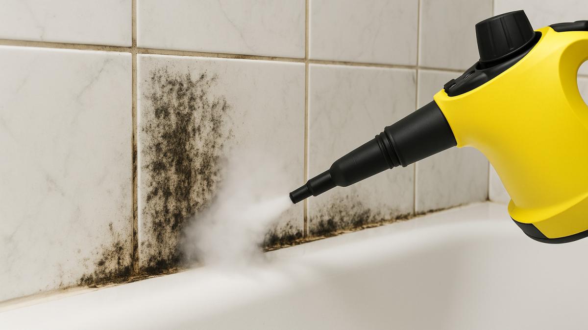 Удаление плесени пароочистителем