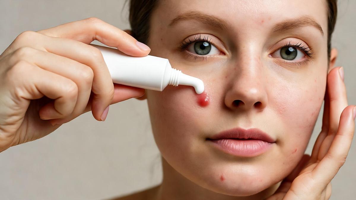 Крем точечного нанесения на прыщи