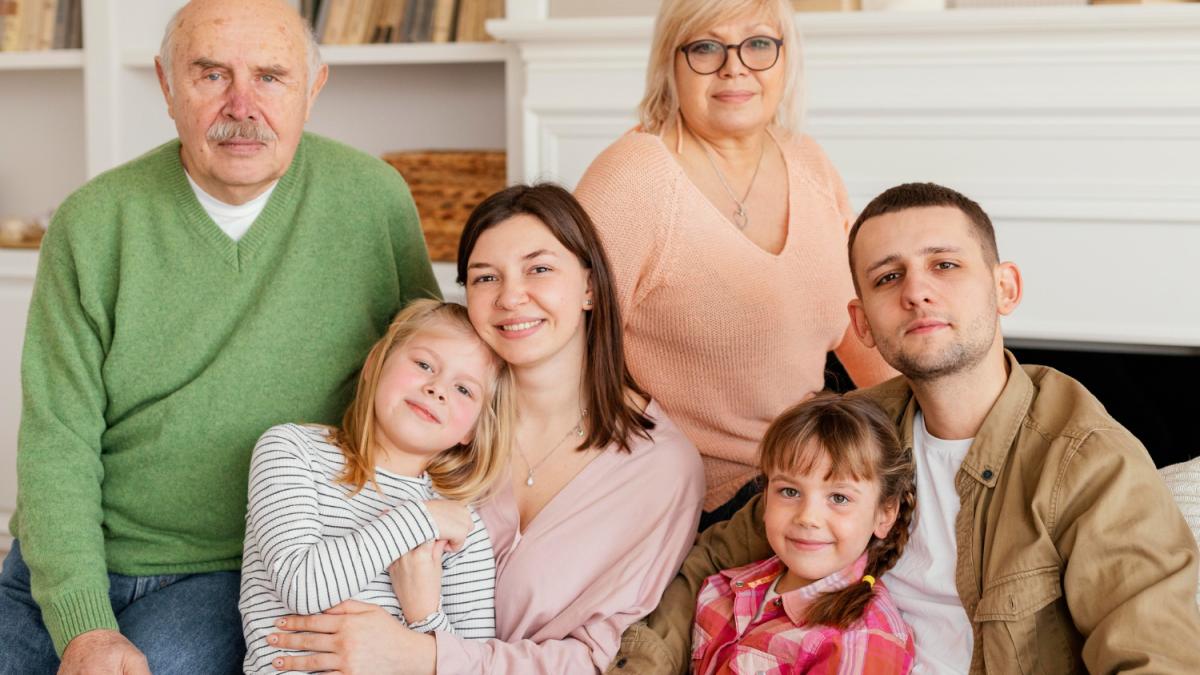 большая семья