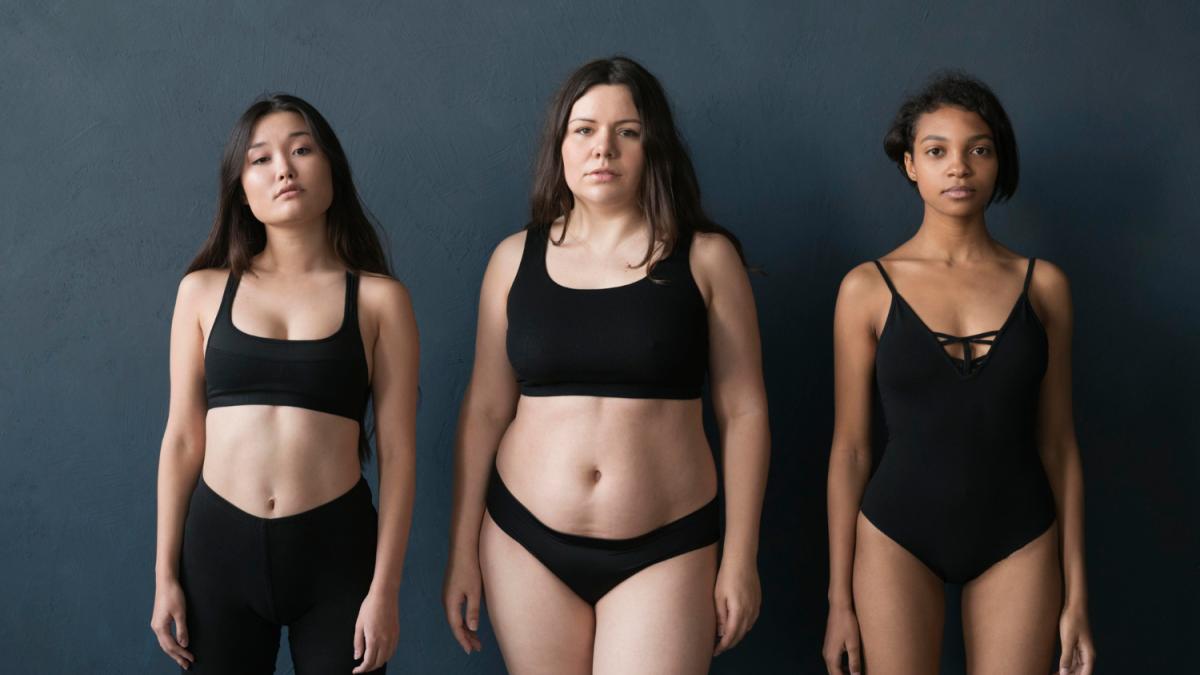 Фото женщин с разными видами тела