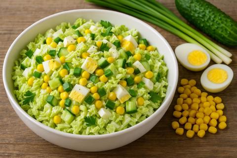 Витаминный взрыв на тарелке: 5 ингредиентов, которые сделают ваш салат из пекинской капусты незабываемым