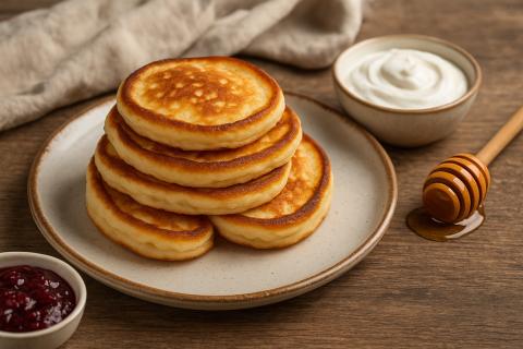 Оладьи на кефире: как добиться пышности и воздушности – пошаговая инструкция