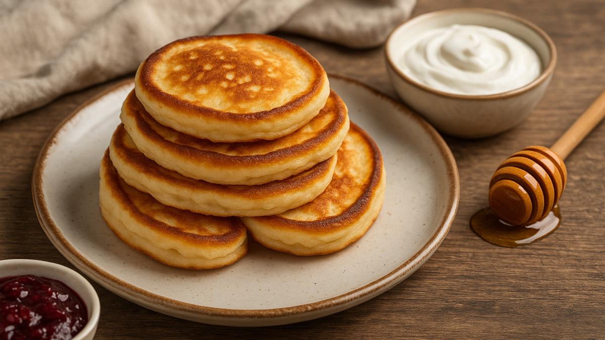 Оладьи на кефире