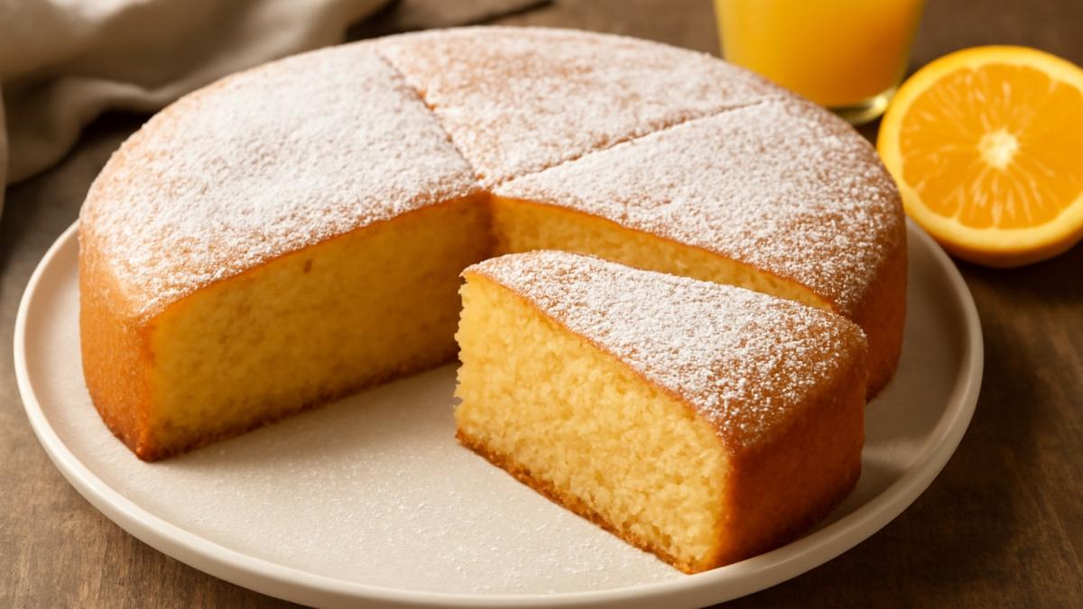 Манник на апельсиновом соке