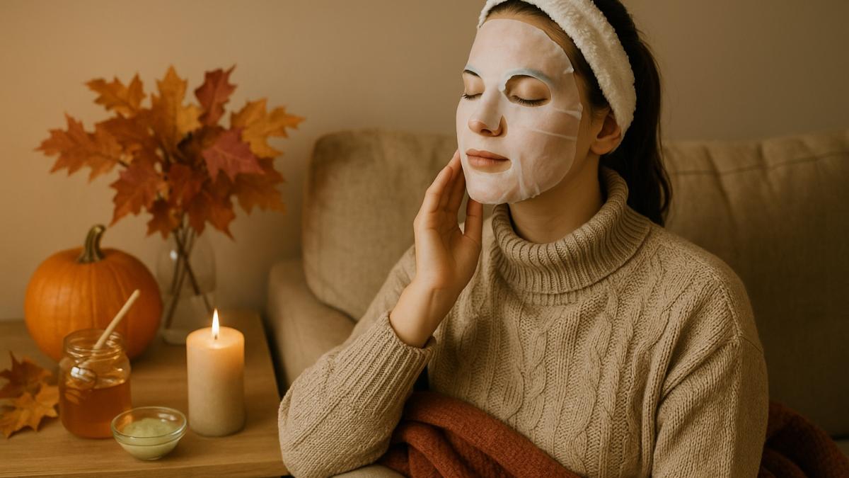 Домашняя маска осенью