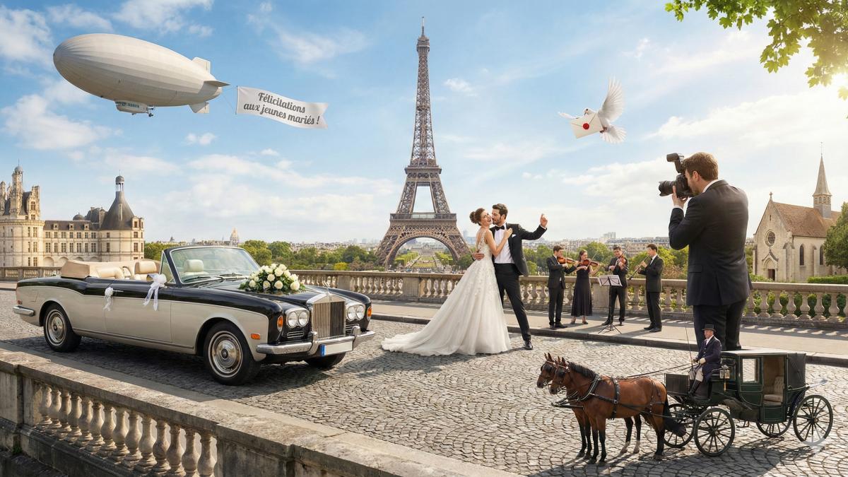 Свадьба в Париже