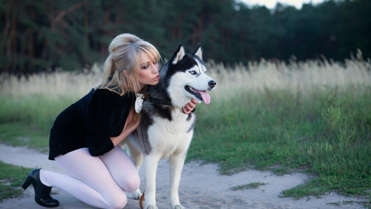 Женщина с собакой